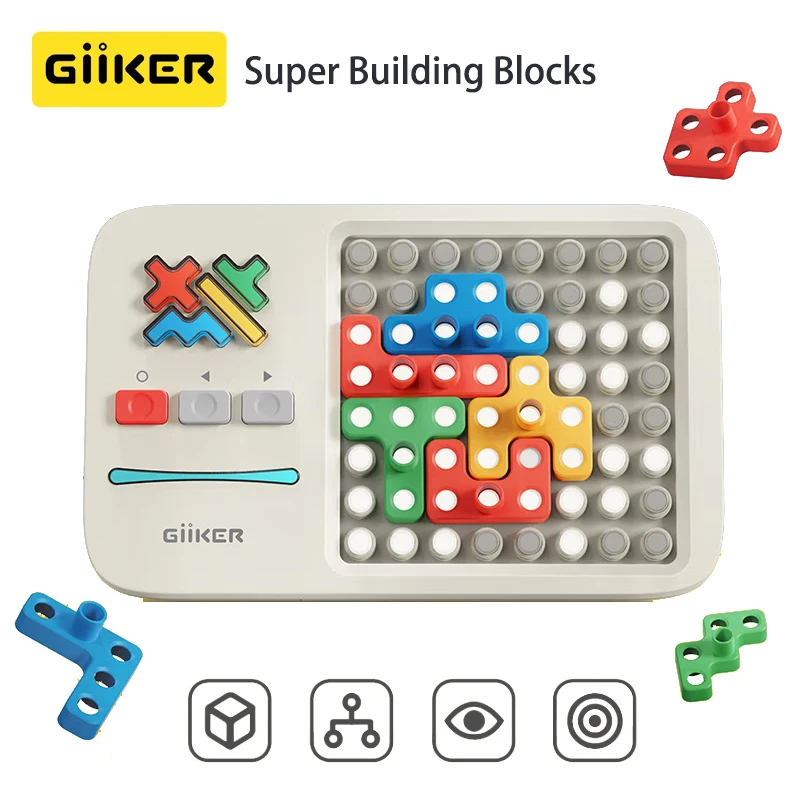 Интеллектуальная головоломка Giiker Super Block 1000 +, выровненные испытания, головоломки для развития мозга, интерактивные игрушки-антистресс для детей, подарки 
Интеллектуальная головоломка Giiker Super Block 1000 +, выровненные испытания, головоломки для развития мозга, интерактивные игрушки-антистресс для детей, подарки