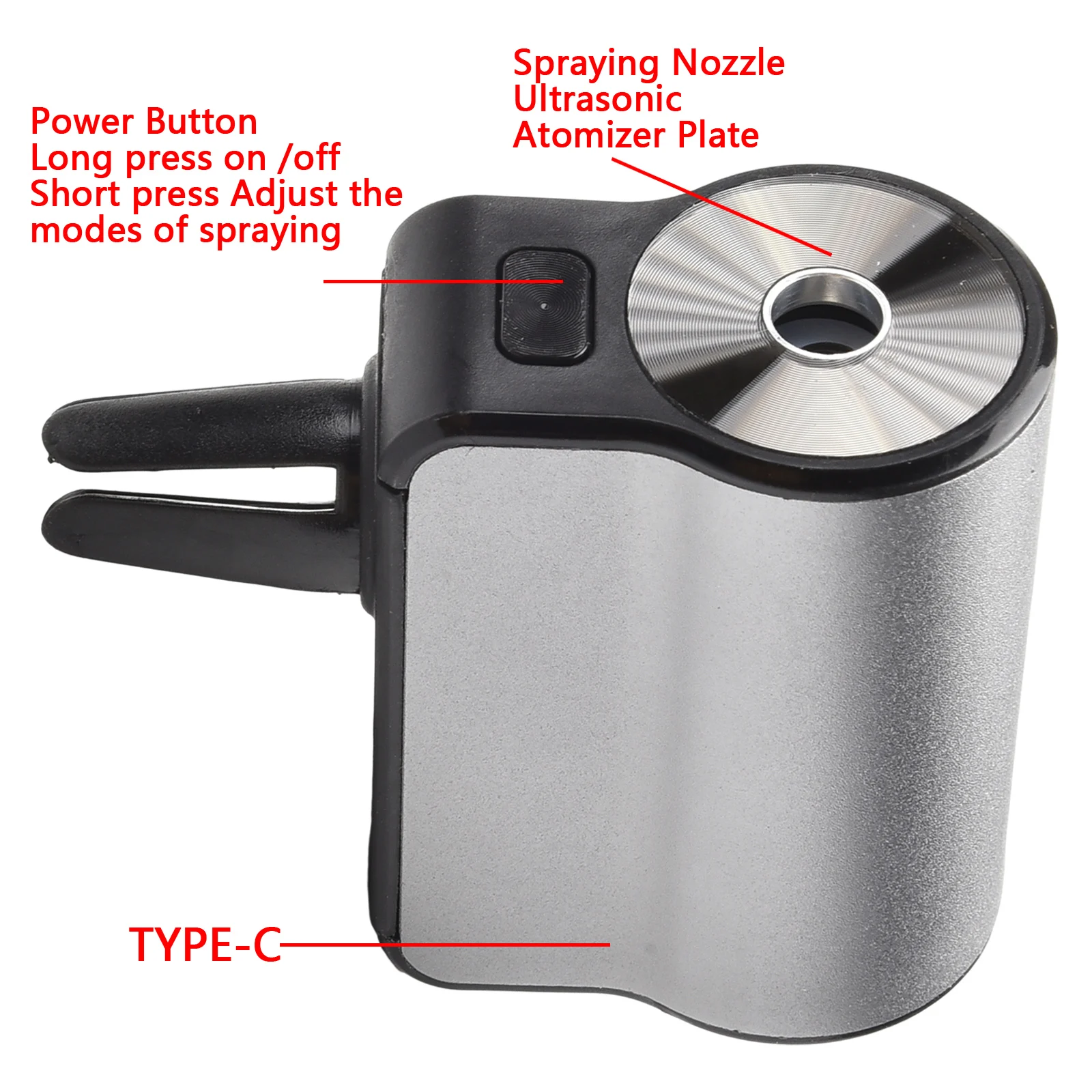 10ml Car Aroma Diffuser Air Humidifier 2W Ultrasonic Atomized Fragrance Outlet Air Freshener Mist Maker Fogger Difusor
10ml Car Aroma Diffuser Air Humidifier 2W Ultrasonic Atomized Fragrance Outlet Air Freshener Mist Maker Fogger Difusor