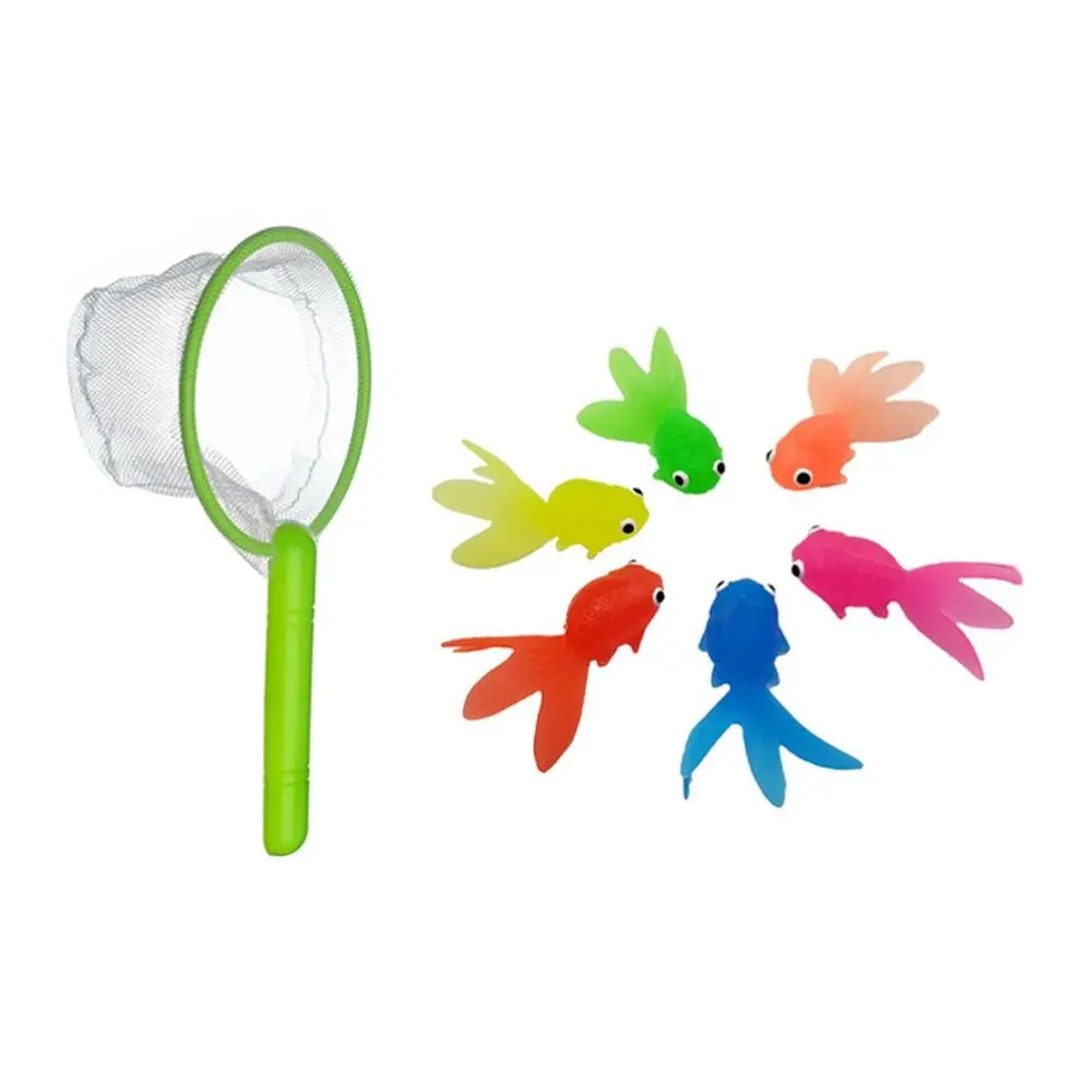 TPR Soft Rubber Goldfish Set Ornament Game Bathroom Shower Toy High Quality Educational Toy for Children 
TPR Soft Rubber Goldfish Set Ornament Game Bathroom Shower Toy High Quality Educational Toy for Children