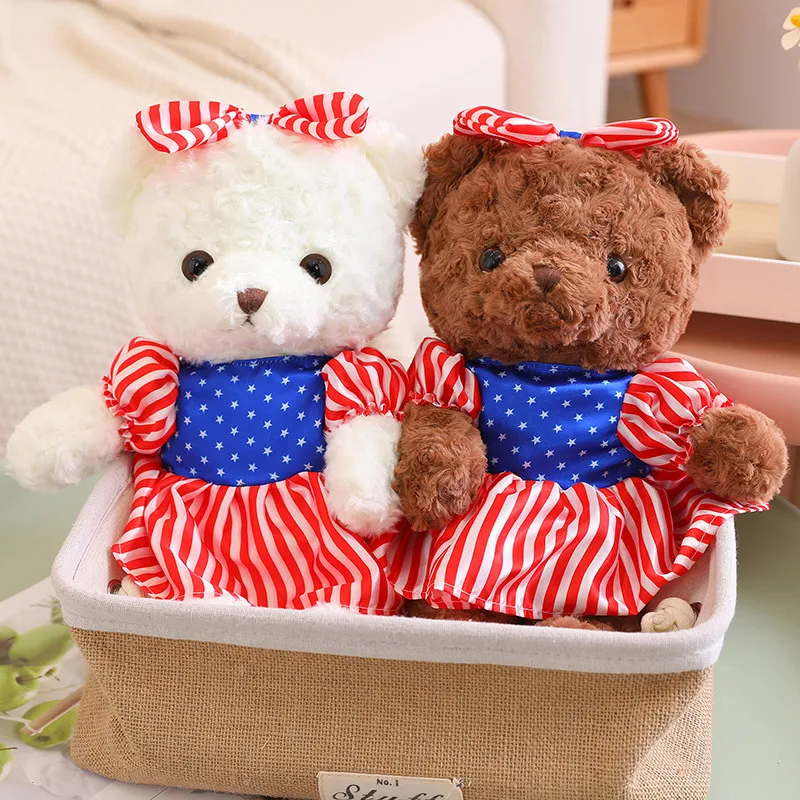 30-50cm Cartoon Teddy Bear Plush Toy Cute Stuffed Animals American Bears Girls Plushies Doll Room Decor for Kids Children Gift
30-50cm Cartoon Teddy Bear Plush Toy Cute Stuffed Animals American Bears Girls Plushies Doll Room Decor for Kids Children Gift