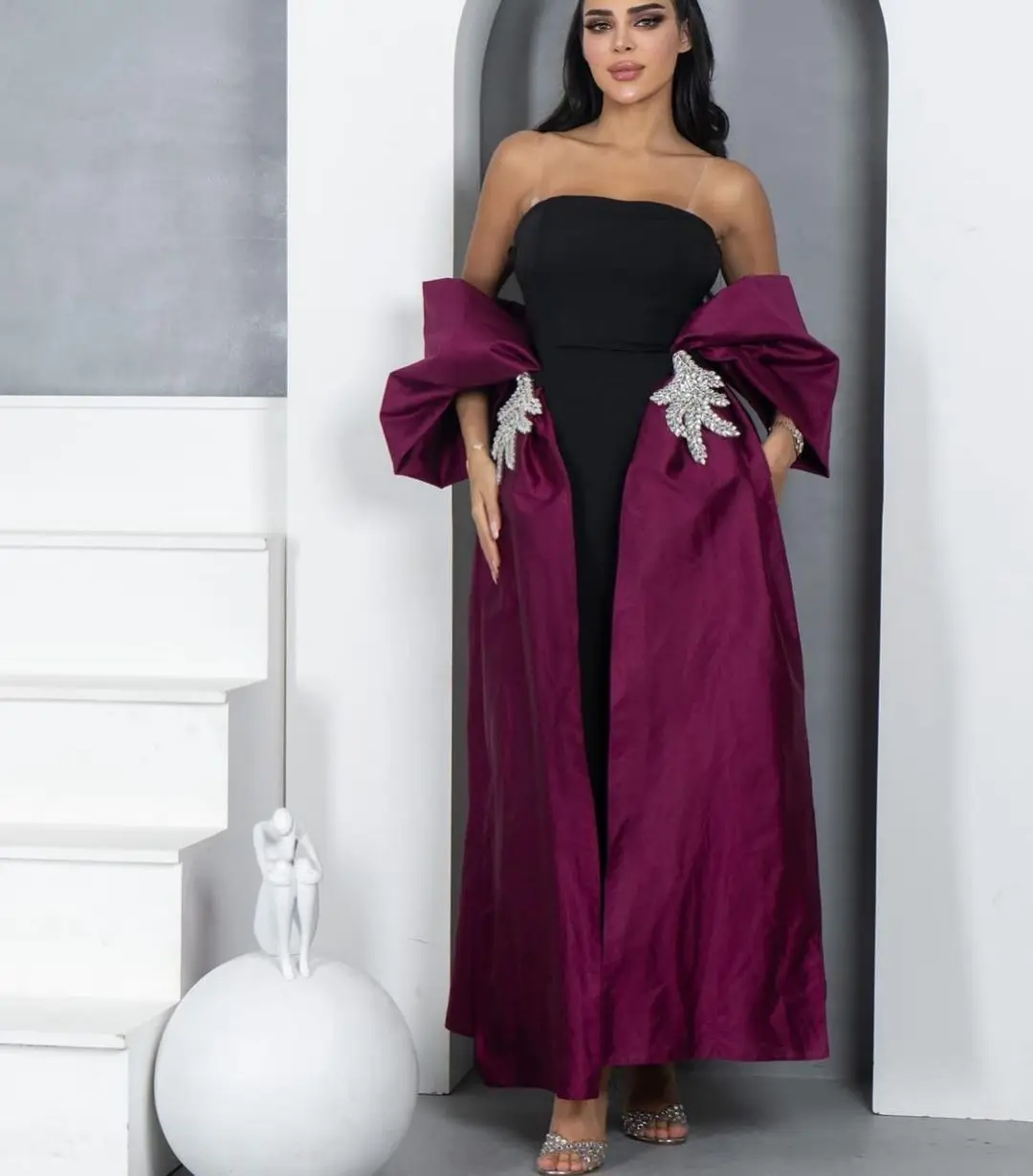 Vintage Mermaid Evening Dresses Strapless Beadings Prom Dresses Ankle Length Back Zipper Formal Party Dresses
Vintage Mermaid Evening Dresses Strapless Beadings Prom Dresses Ankle Length Back Zipper Formal Party Dresses