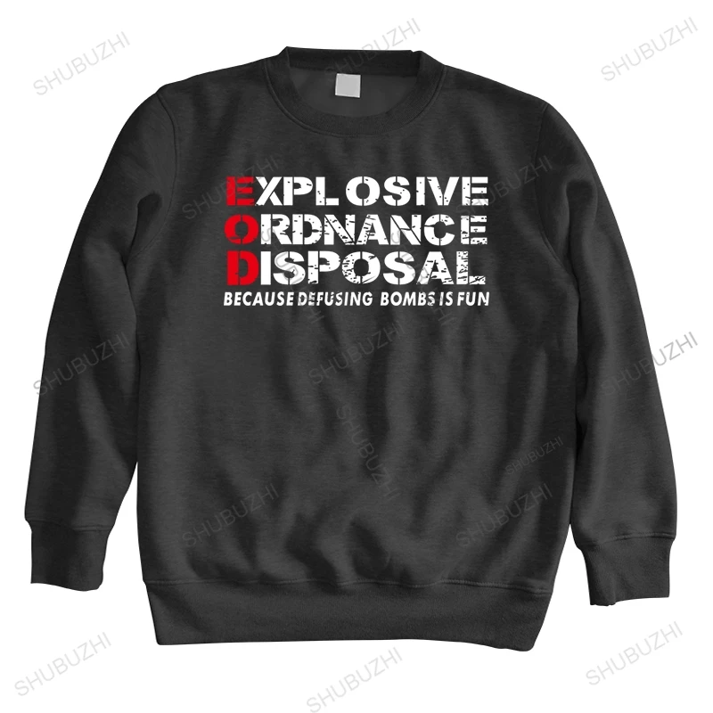 Mens spring cotton hoodies loose New hoodie black tops for men EXPLOSIVE ORDNANCE DISPOSAL brand autumn sweatshirt unisex
Mens spring cotton hoodies loose New hoodie black tops for men EXPLOSIVE ORDNANCE DISPOSAL brand autumn sweatshirt unisex