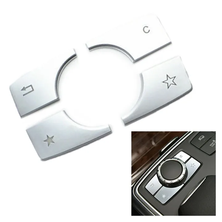 4/6pcs Car Styling Central ES Multimedia Buttons Sequins Decoration Cover Trim For Mercedes Benz ML GL W166 X166 2012-2015
4/6pcs Car Styling Central ES Multimedia Buttons Sequins Decoration Cover Trim For Mercedes Benz ML GL W166 X166 2012-2015