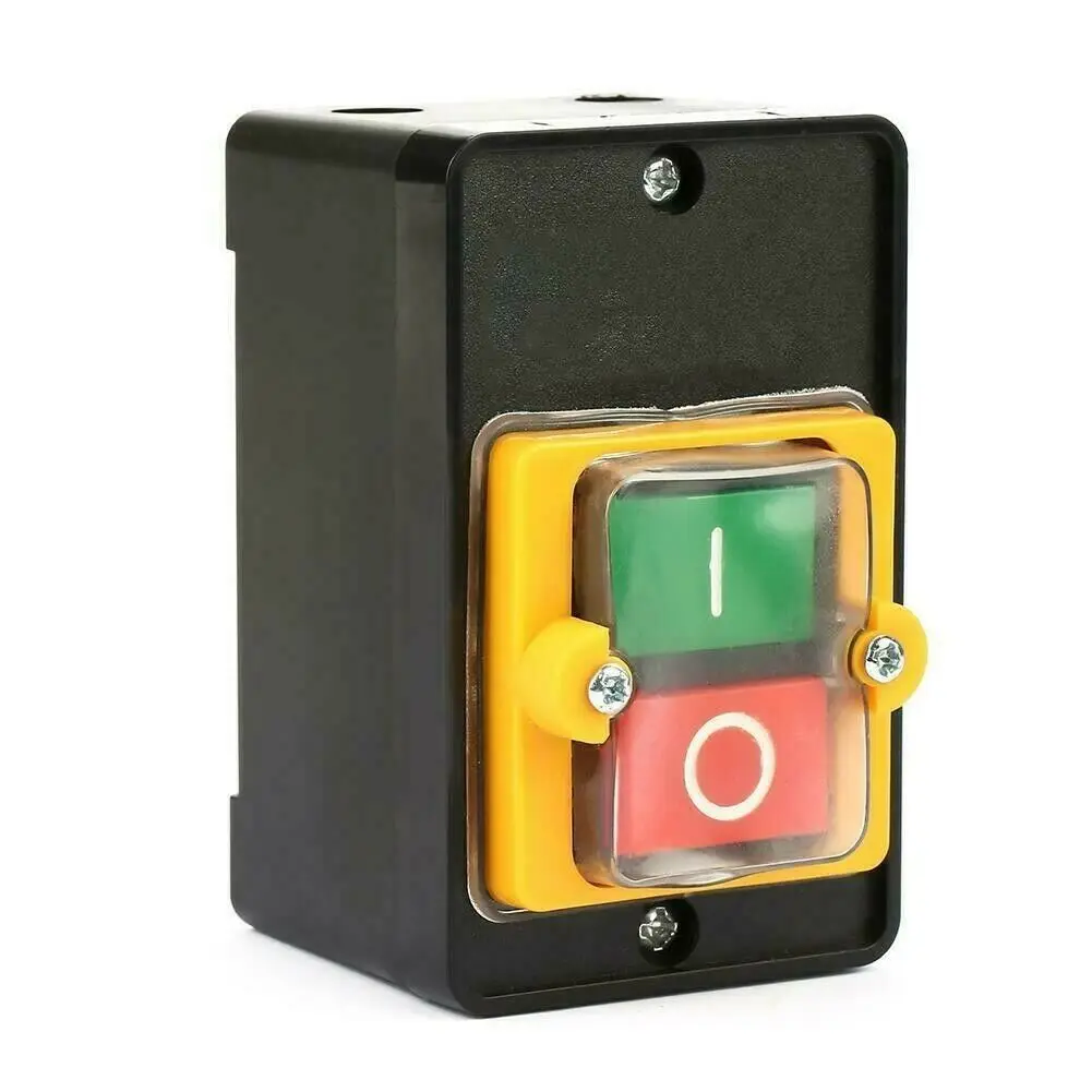 1PCS Plastic Waterproof Control Switch KAO-10KH ON/OFF Pushbutton Switch AC 220V/380V 10A With Base Easy To Install
1PCS Plastic Waterproof Control Switch KAO-10KH ON/OFF Pushbutton Switch AC 220V/380V 10A With Base Easy To Install