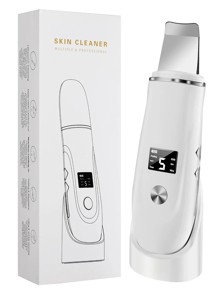 Skin Scrubber Face Spatula Blackhead Remover Tool Pore Cleaner with 4 Modes for Facial Deep Cleaning Stainless Steel Applicator
Skin Scrubber Face Spatula Blackhead Remover Tool Pore Cleaner with 4 Modes for Facial Deep Cleaning Stainless Steel Applicator