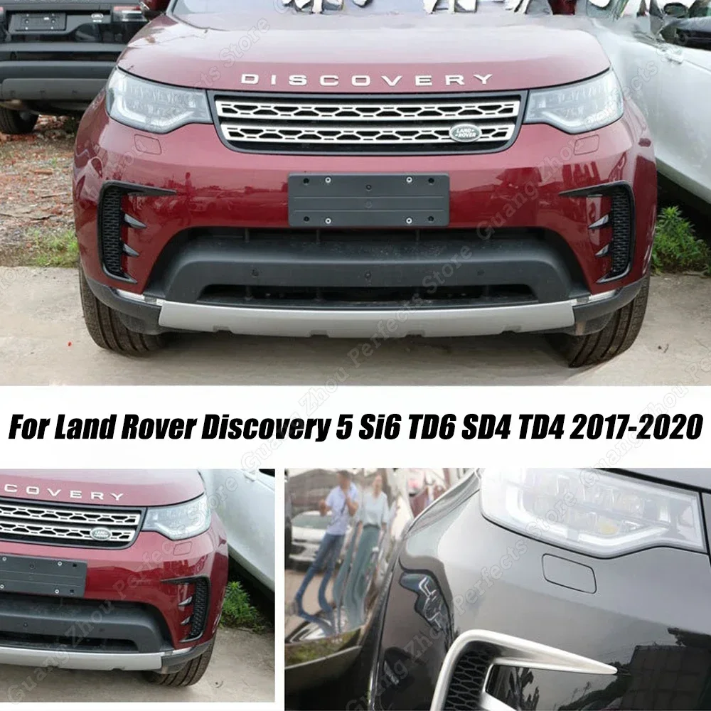 For Land Rover Discovery 5 Si6 TD6 SD4 TD4 2017-2020 Front Head Bumper Fog Lights Lamp Decoration Frame Cover Trim Black ABS
For Land Rover Discovery 5 Si6 TD6 SD4 TD4 2017-2020 Front Head Bumper Fog Lights Lamp Decoration Frame Cover Trim Black ABS