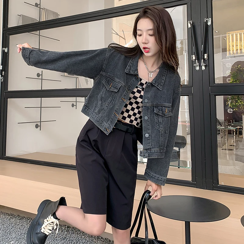 2023 New Spring Short Korean Version Of Hong Kong Style Student Loose Versatile Denim Jacket Free Shipping
2023 New Spring Short Korean Version Of Hong Kong Style Student Loose Versatile Denim Jacket Free Shipping