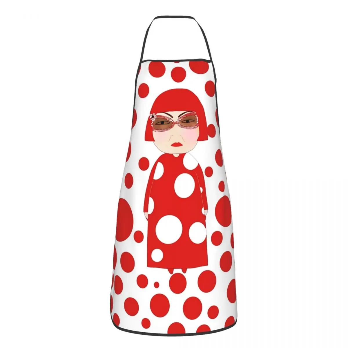 Забавные фартуки Yayoi Kusama в красные точки для мужчин и женщин, для взрослых, унисекс, кухонный нагрудник шеф-повара, фартук, кухня, Приготовление выпечки, садоводство
Забавные фартуки Yayoi Kusama в красные точки для мужчин и женщин, для взрослых, унисекс, кухонный нагрудник шеф-повара, фартук, кухня, Приготовление выпечки, садоводство