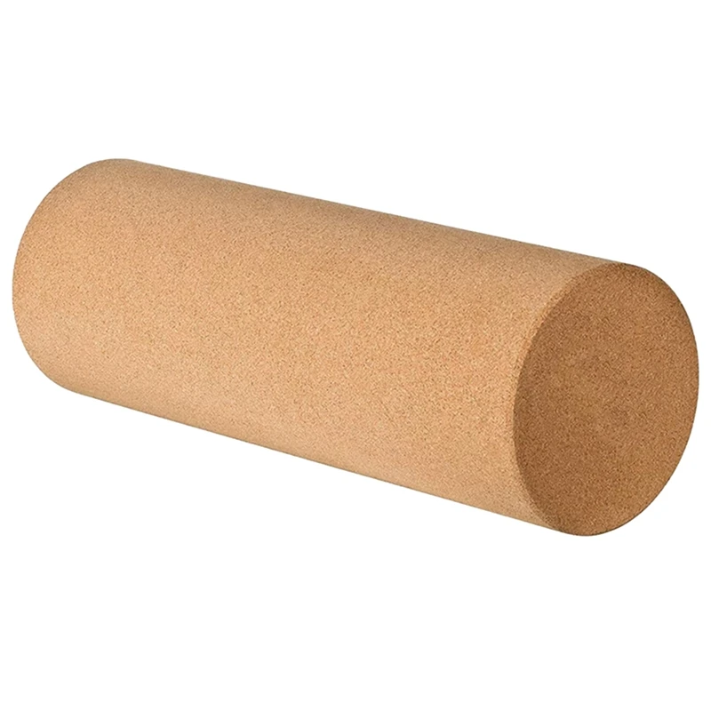 

New-30CMX10CM Cork Yoga Pillar Fitness Equipment Pilates Cork Yoga Massage Roller Yoga Dance Back And Leg Buttock Supplies