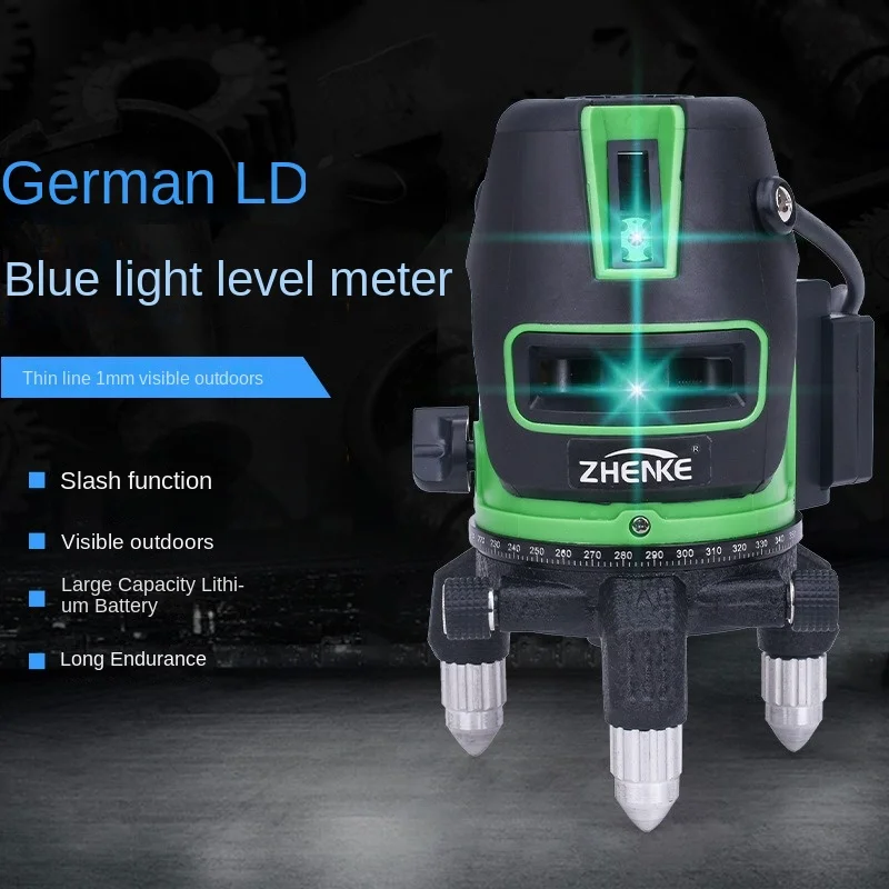 2/3 line encapsulation strong green light infrared line projector 360 Laser Levels 4000mAH 48 hour standby Automatic leveling
2/3 line encapsulation strong green light infrared line projector 360 Laser Levels 4000mAH 48 hour standby Automatic leveling