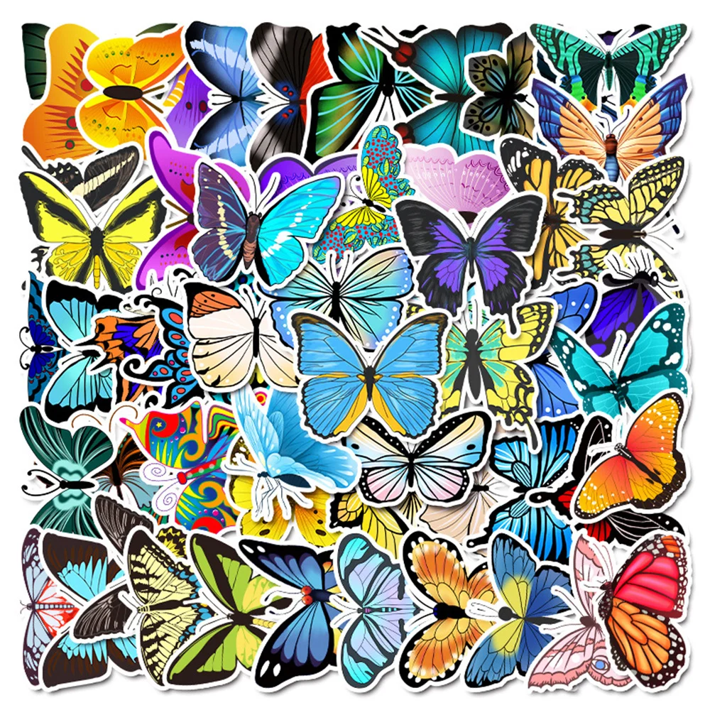 10/30/50PCS Cartoon Color Butterfly Graffiti Sticker Luggage Scooter Car Computer Waterproof Decorative Sticker Wholesale
10/30/50PCS Cartoon Color Butterfly Graffiti Sticker Luggage Scooter Car Computer Waterproof Decorative Sticker Wholesale