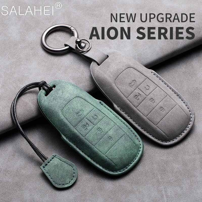 Leather Car Key Case Full Cover Remote Shell For Gac New Energy Trumpchi Aion S ION V Y LX and Mitsubishi Airtrek EV Accessories
Leather Car Key Case Full Cover Remote Shell For Gac New Energy Trumpchi Aion S ION V Y LX and Mitsubishi Airtrek EV Accessories