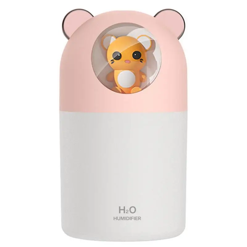 

Cute Humidifiers For Bedroom Mini Animal Humidifiers With Night Light Silent Air Humidifier Cute Animal Shape Suitable For Baby