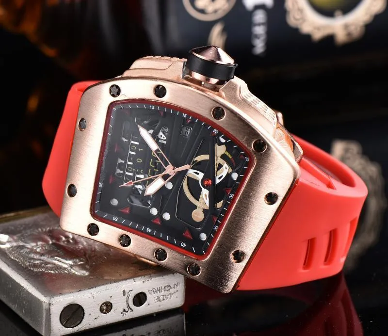 3-pins RM Personality fashion knife shape wood grain men's quartz watch sport men's and women's watches
3-pins RM Personality fashion knife shape wood grain men's quartz watch sport men's and women's watches