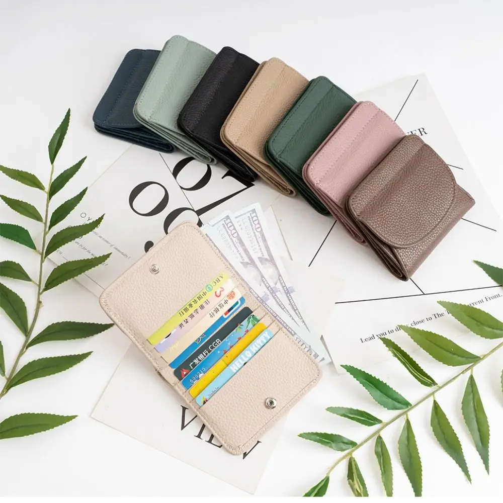 Portable Money Bag New Large Capacity Genuine Leather Coin Purse Solid Color Small Credit Card Wallet Female
Portable Money Bag New Large Capacity Genuine Leather Coin Purse Solid Color Small Credit Card Wallet Female