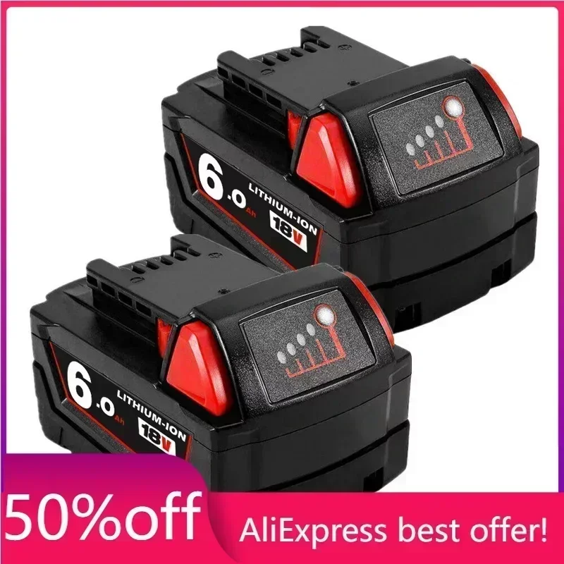 Сменная литиевая батарея 18 в 1860 Ач для Milwaukee M18 48-11-1850 48-11-1840 48-11-1828 48-11-1820 48-11-1815 48-11-инструменты
Сменная литиевая батарея 18 в 1860 Ач для Milwaukee M18 48-11-1850 48-11-1840 48-11-1828 48-11-1820 48-11-1815 48-11-инструменты