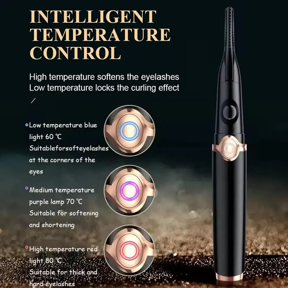 Rechargeable Mini Clip-Type USB Electric Heated Eyelash Women 48 3 Curler Lasting Tool Temperature Modes Eye Makeup Hours L J5A9
Rechargeable Mini Clip-Type USB Electric Heated Eyelash Women 48 3 Curler Lasting Tool Temperature Modes Eye Makeup Hours L J5A9