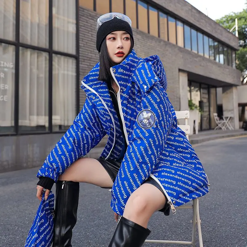 New Print Down Jacket Winter Women Down Coat Warm Streetwear Patchwork Korean Chic Outerwear Women Clothing Puffer Jacket
New Print Down Jacket Winter Women Down Coat Warm Streetwear Patchwork Korean Chic Outerwear Women Clothing Puffer Jacket