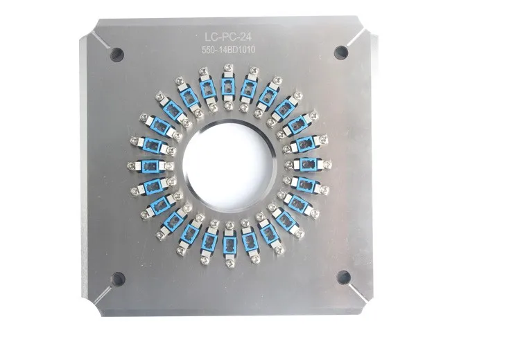Four Corner Pressurized Fiber Optic 24 Connectors LC/PC-24 Polishing Jig LC UPC Fiber Jumper Polisher Fixtures Discs
Four Corner Pressurized Fiber Optic 24 Connectors LC/PC-24 Polishing Jig LC UPC Fiber Jumper Polisher Fixtures Discs