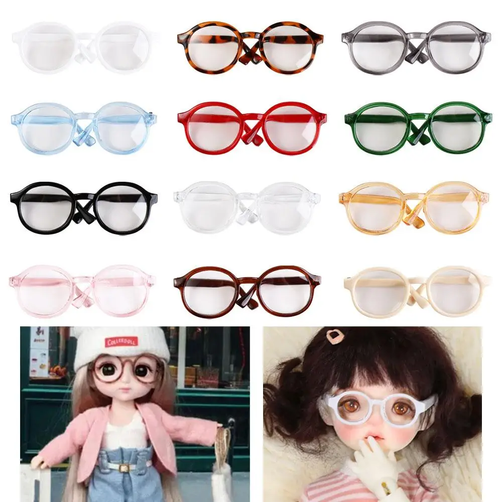 Doll Accessory Transparent Plastic Glasses Plastic Candy Color Round Transparent Glasses Transparent Miniature Doll Mini Glasses
Doll Accessory Transparent Plastic Glasses Plastic Candy Color Round Transparent Glasses Transparent Miniature Doll Mini Glasses