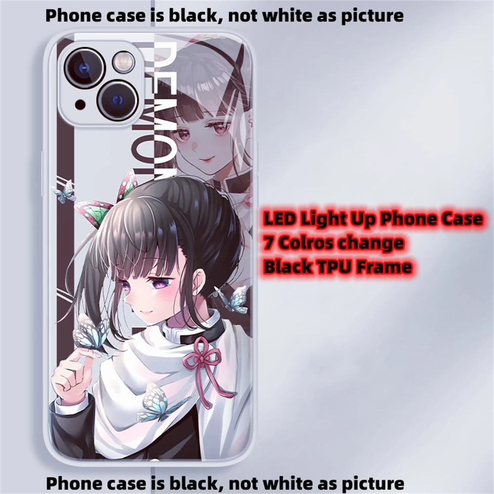 Demon Anime Girl LED Glass Phone Case For Huawei Mate 50 40 30 Pro P60 P50 P40 Nova 10 9 8 7 SE Light Up Back Cover
Demon Anime Girl LED Glass Phone Case For Huawei Mate 50 40 30 Pro P60 P50 P40 Nova 10 9 8 7 SE Light Up Back Cover