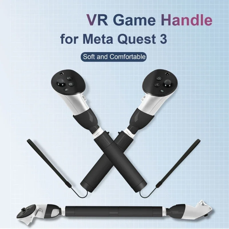 Насадки для контроллера Meta Quest 3 VR, аксессуары для контроллера VR Gorilla Tag, Длинные ручки, удлинители для саблей
Насадки для контроллера Meta Quest 3 VR, аксессуары для контроллера VR Gorilla Tag, Длинные ручки, удлинители для саблей