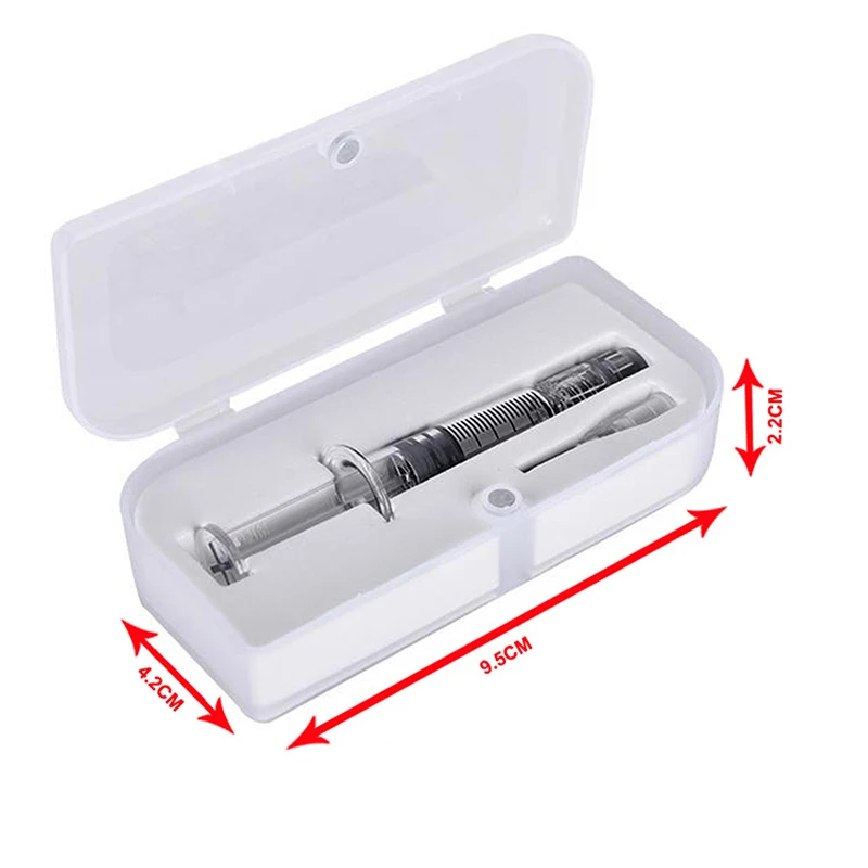 1Set 1ml Glass Syringe Borosilicate Glass Prefillable Syringe Optional Capacity Heat-resistant Reusable Borosilicate Glass
1Set 1ml Glass Syringe Borosilicate Glass Prefillable Syringe Optional Capacity Heat-resistant Reusable Borosilicate Glass