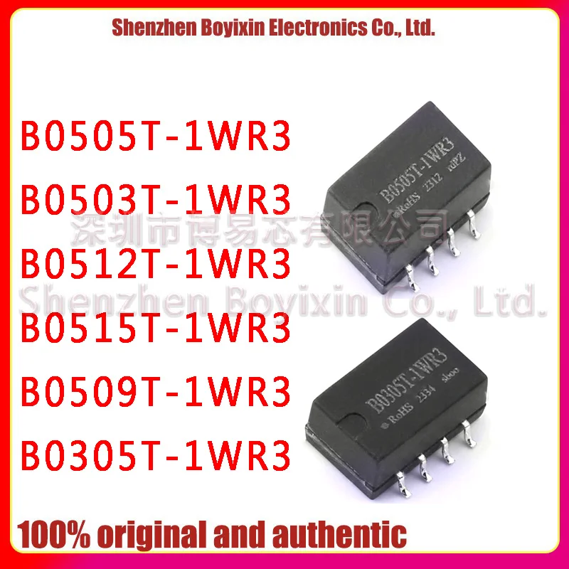 B0505T-1WR3 B0503T B0512T B0515T B0509T B0305T New Original Authentic Isolated 1500V SMD Power Module 1W
B0505T-1WR3 B0503T B0512T B0515T B0509T B0305T New Original Authentic Isolated 1500V SMD Power Module 1W