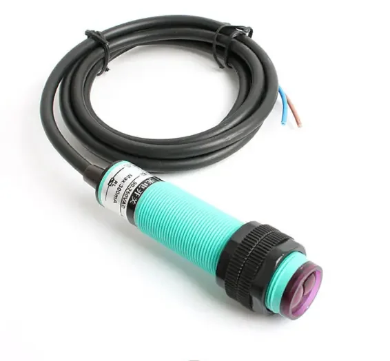 E3F-DS100P1 Infrared diffuse reflection senses e3f-ds100p1 close to DC three wire PNP normally open 1m distance
E3F-DS100P1 Infrared diffuse reflection senses e3f-ds100p1 close to DC three wire PNP normally open 1m distance