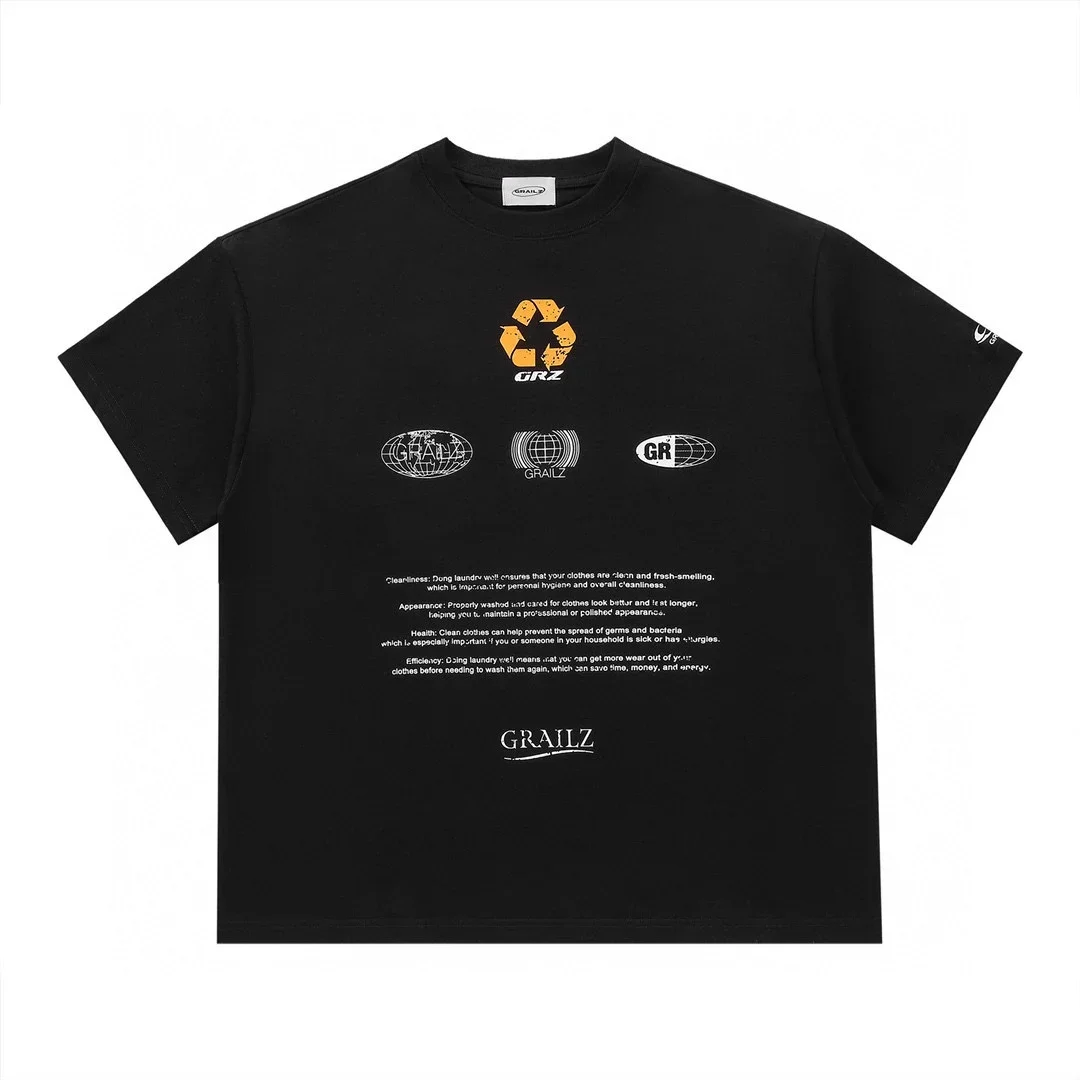 Arrival 2023 Men Grailz Recycling T Shirts T-Shirt Hip Hop Skateboard Street T-Shirts Tee Shirt Top kenye Loose Size #725
Arrival 2023 Men Grailz Recycling T Shirts T-Shirt Hip Hop Skateboard Street T-Shirts Tee Shirt Top kenye Loose Size #725
