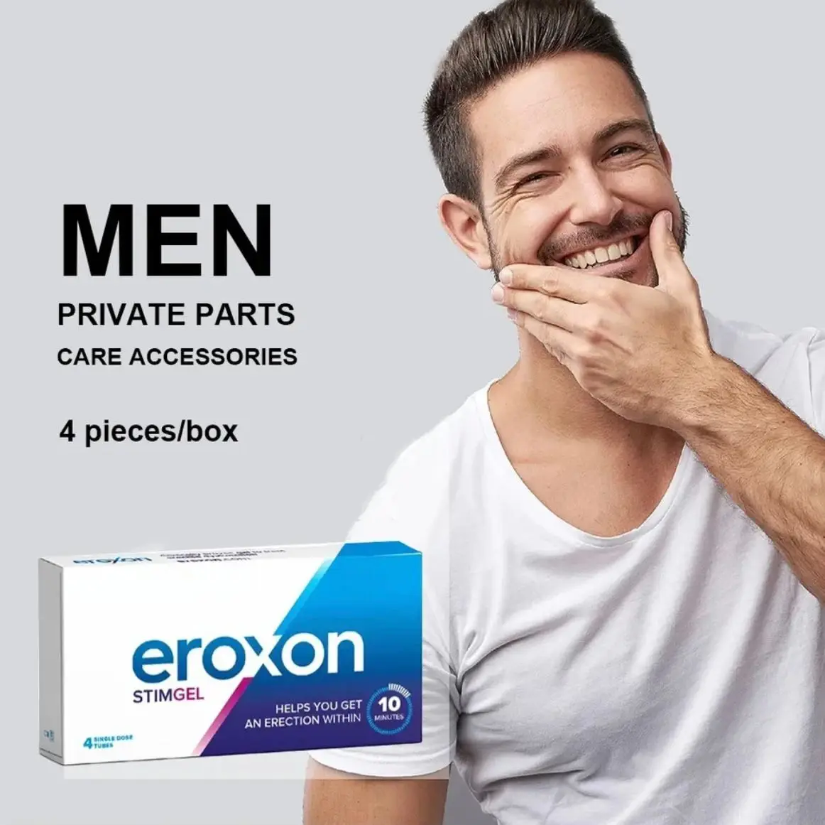Hot selling Eroxon STIMGEL Men's Private Parts Care Accessories 4 pieces/box
Hot selling Eroxon STIMGEL Men's Private Parts Care Accessories 4 pieces/box