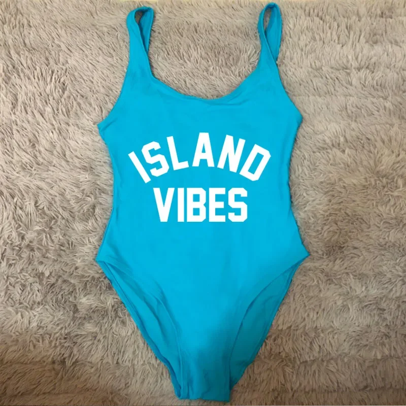 ISLAND VIBES Swimsuit Women Plus Size White Letter Bikini Swimwear Sexy One Piece Bodysuit Bathing Suit maillot de bain femme
ISLAND VIBES Swimsuit Women Plus Size White Letter Bikini Swimwear Sexy One Piece Bodysuit Bathing Suit maillot de bain femme