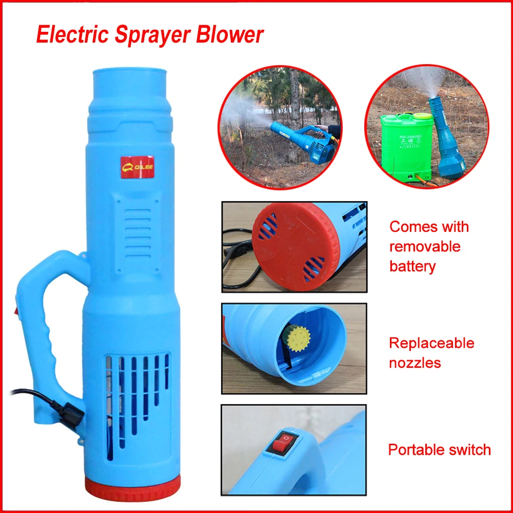 Electric Sprayer Blower Garden Handheld Agriculture Weed Pest Control Killer Sprayer Agricultural Forestry Mist Accessories
Electric Sprayer Blower Garden Handheld Agriculture Weed Pest Control Killer Sprayer Agricultural Forestry Mist Accessories
