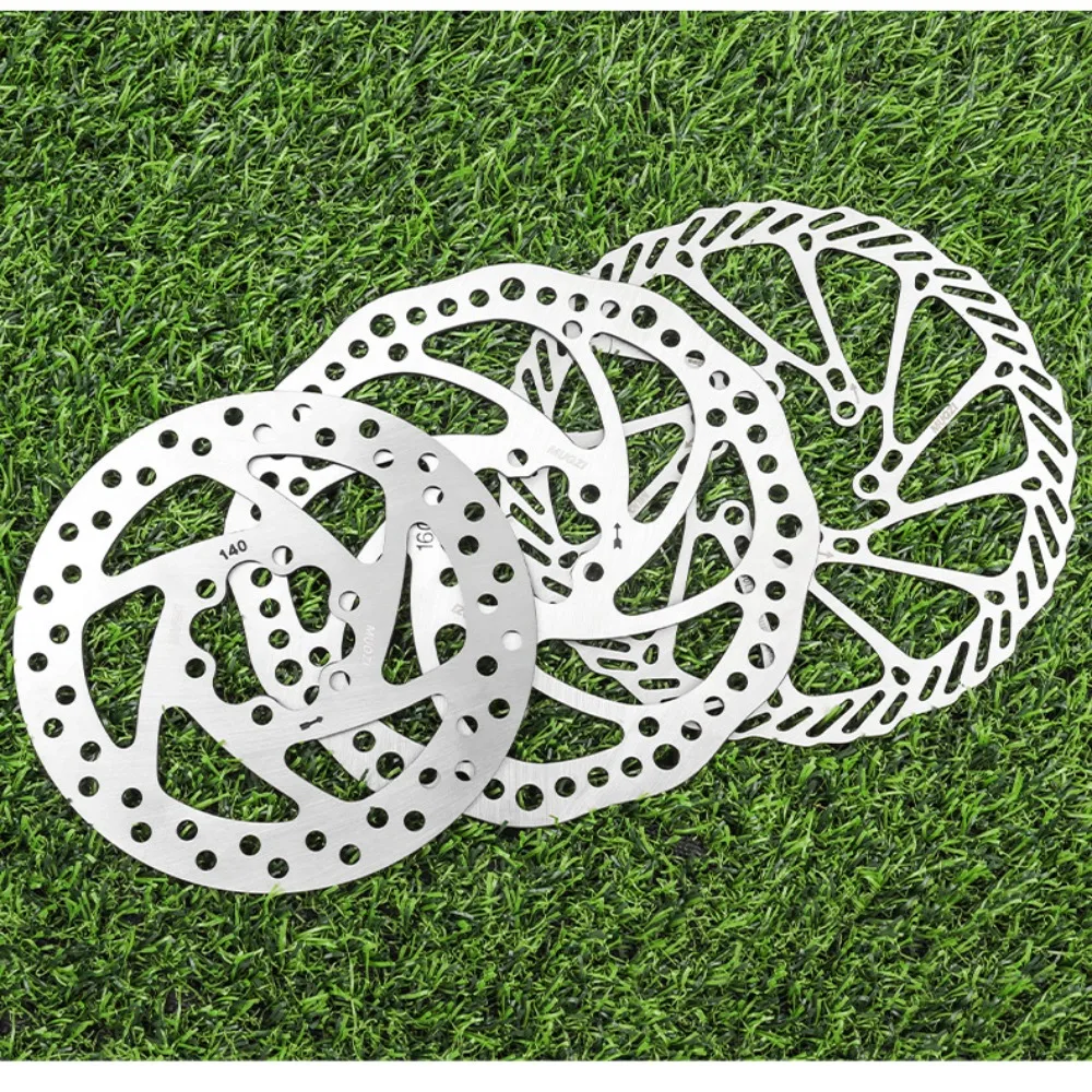 1 pair Strong Braking Force Bike Disc Brake Rotor Rebound Sensitivity Corrosion Prevention Bicycle Brake Disc Porous 140mm/160mm
1 pair Strong Braking Force Bike Disc Brake Rotor Rebound Sensitivity Corrosion Prevention Bicycle Brake Disc Porous 140mm/160mm