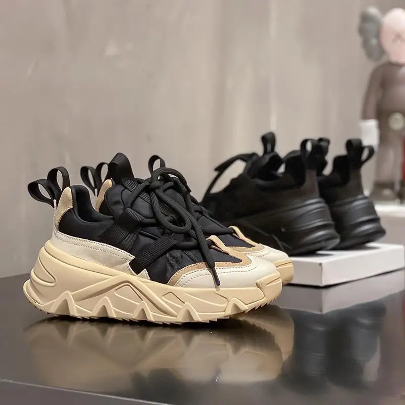 Women Sneakers Flat Platform Shoes 2022 Height Increasing PU Leather Fashion Casual Shoes Breathable Thick Bottom Ladies Shoes
Women Sneakers Flat Platform Shoes 2022 Height Increasing PU Leather Fashion Casual Shoes Breathable Thick Bottom Ladies Shoes