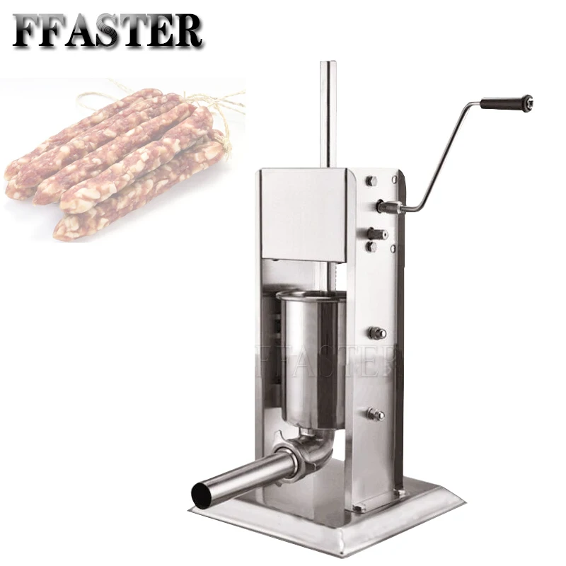 Sausage Stuffer Housemade Vertical Manual Stainless Steel Machine Sausage Maker Filling Sausage Syringe Filler Meat Maker
Sausage Stuffer Housemade Vertical Manual Stainless Steel Machine Sausage Maker Filling Sausage Syringe Filler Meat Maker