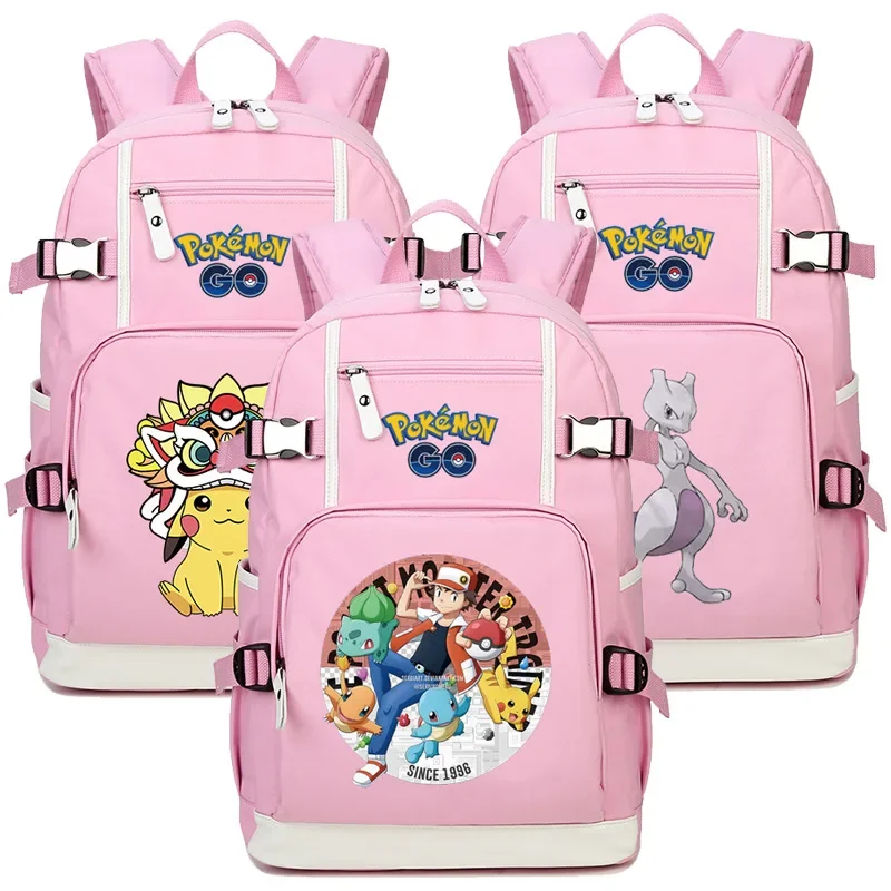 Pikachu Schoolbag Fashion Casual Junior High School Students High School Pupils Backpack Female Pokémon Backpack
Pikachu Schoolbag Fashion Casual Junior High School Students High School Pupils Backpack Female Pokémon Backpack