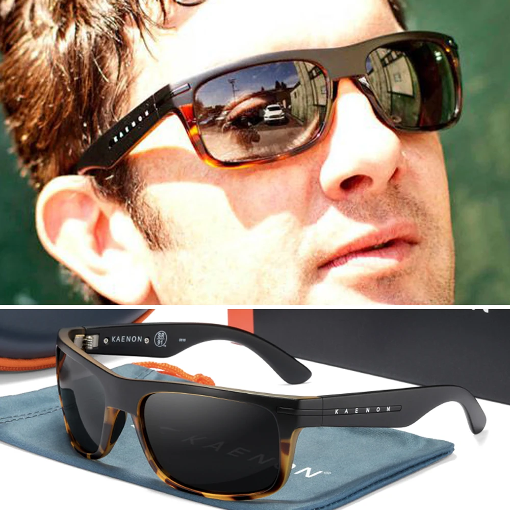 Brand KAENON BURNET Polarized Sunglasses Men Eyewear Party Driving Fishing Women Sun glasses TR90 Frame UV400 7 Colors
Brand KAENON BURNET Polarized Sunglasses Men Eyewear Party Driving Fishing Women Sun glasses TR90 Frame UV400 7 Colors