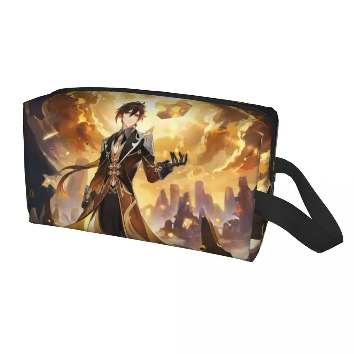 Zhongli Genshin Impact Makeup Bag for Women Travel Cosmetic Organizer Fashion Japan Anime Gaming Storage Toiletry Bags
Zhongli Genshin Impact Makeup Bag for Women Travel Cosmetic Organizer Fashion Japan Anime Gaming Storage Toiletry Bags