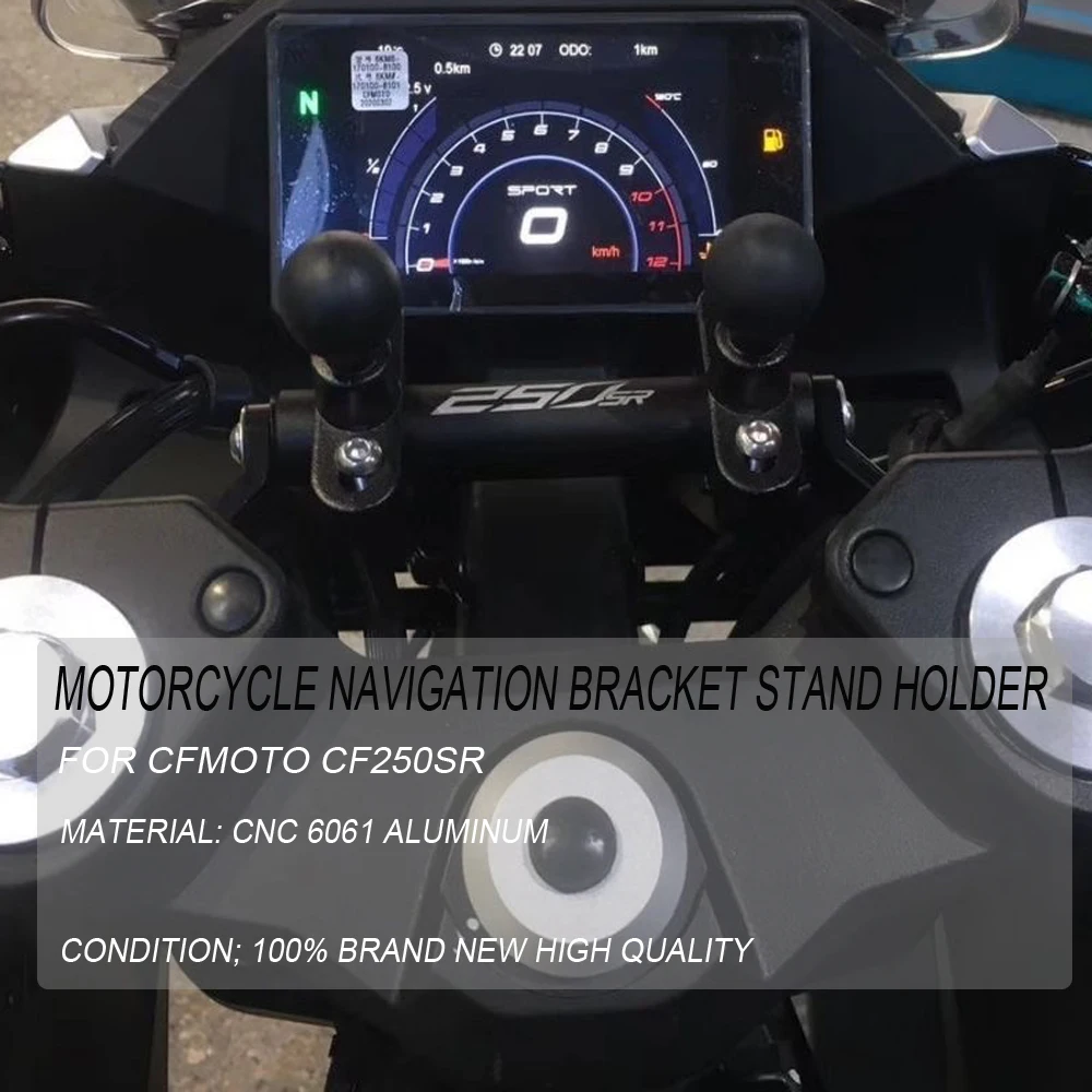Держатель подставки для навигатора CFMOTO CF250SR 250SR, для телефона, мобильный телефон GPS
Держатель подставки для навигатора CFMOTO CF250SR 250SR, для телефона, мобильный телефон GPS