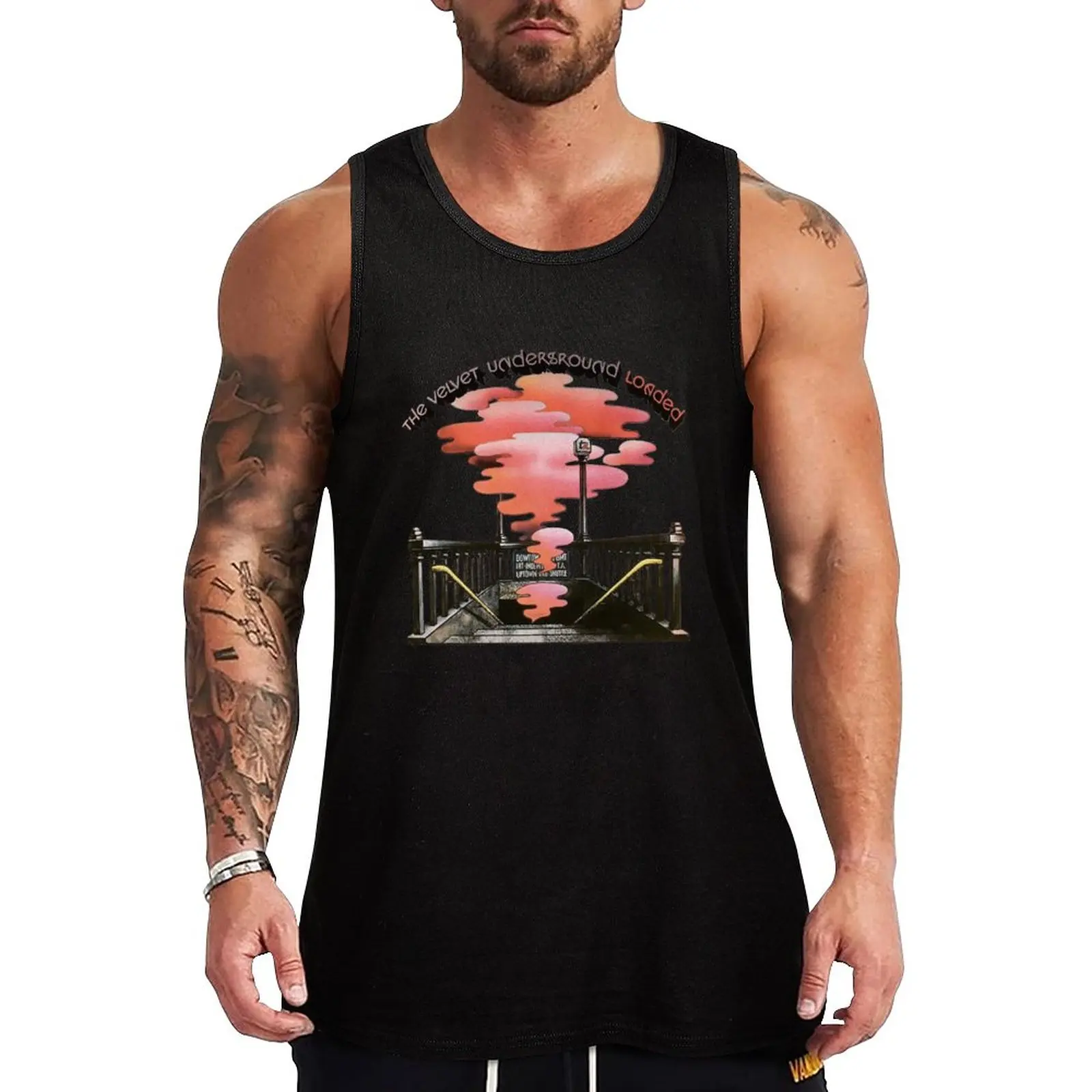 

New The Velvet Underground - Loaded Tank Top gym accessories men Men's summer clothes 2023 Vest for boy