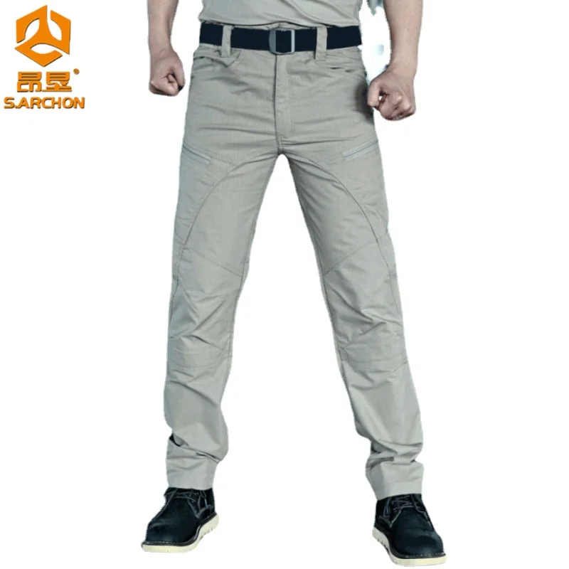 

Tactical Training Pants Men Multi-pockets Wear-resisting Breathable Military Trousers Outdoor Combat Hunting Climbing Pants Male