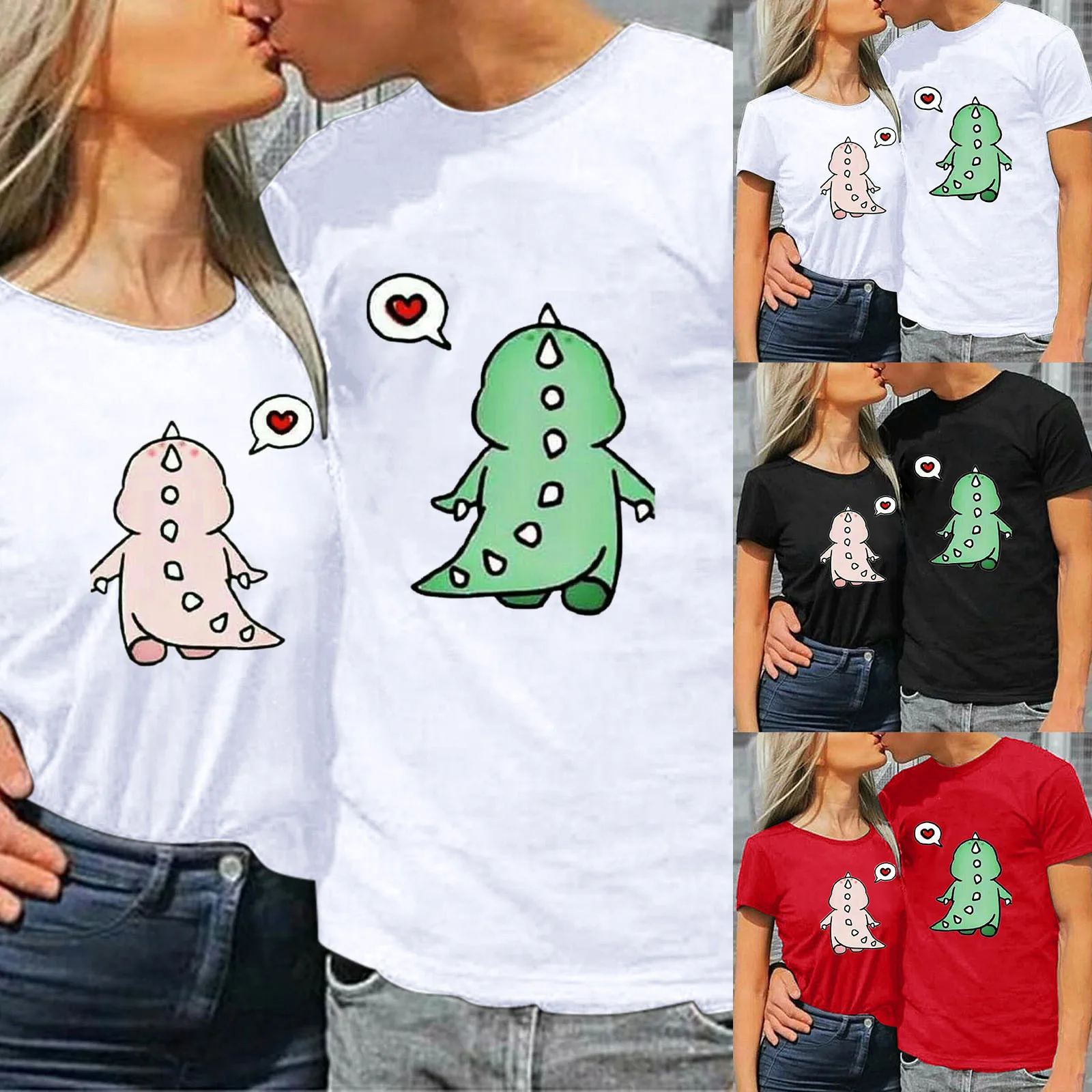 Casual V Neck Women Valentine's Day Cartoon Short Sleeved Men And Short Sleeve Tops for Women Dressy 2x Dressy Shirts Women
Casual V Neck Women Valentine's Day Cartoon Short Sleeved Men And Short Sleeve Tops for Women Dressy 2x Dressy Shirts Women