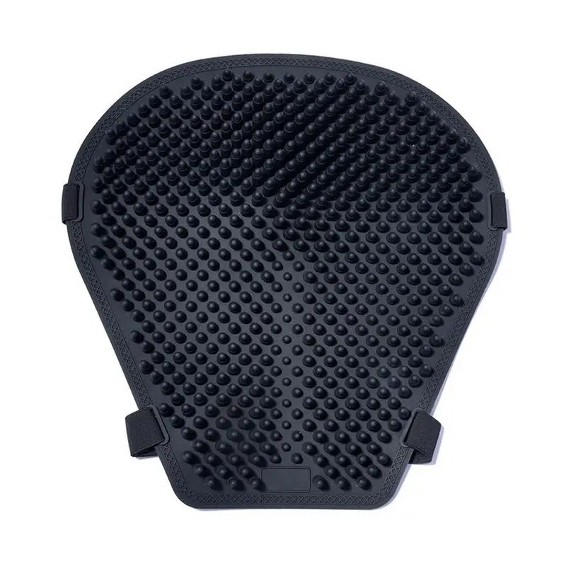 

Motorcycle Seat Cushion Black Motorbike Seat Pad Saddle Pressure Relief Ride Seat Pad Universal For Motorcycles Anti-slip And