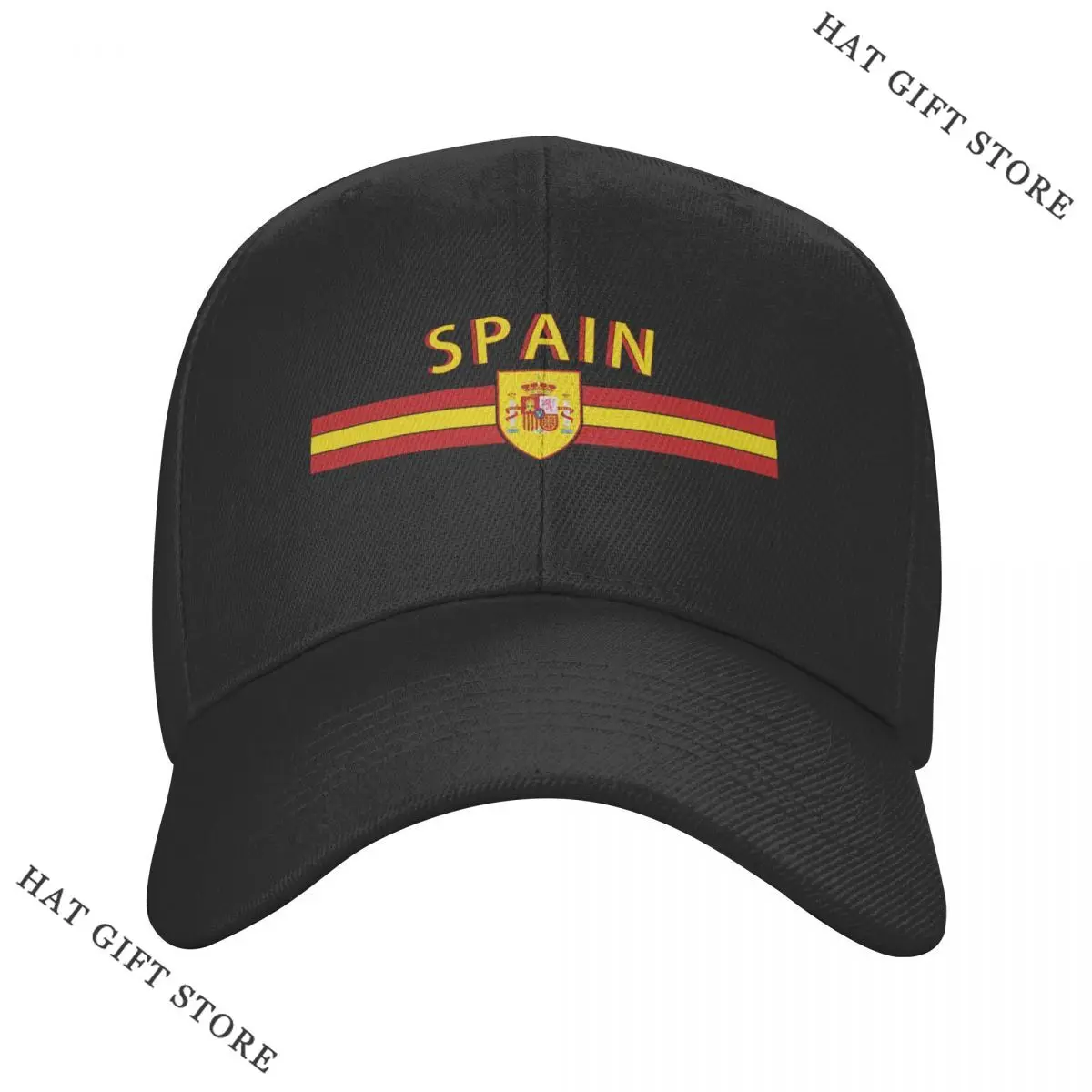

Hot Coat Of Arms Of Spain Baseball Cap Women Men Adjustable Spanish Flag Patriotism Dad Hat Sports Snapback Summer Hats