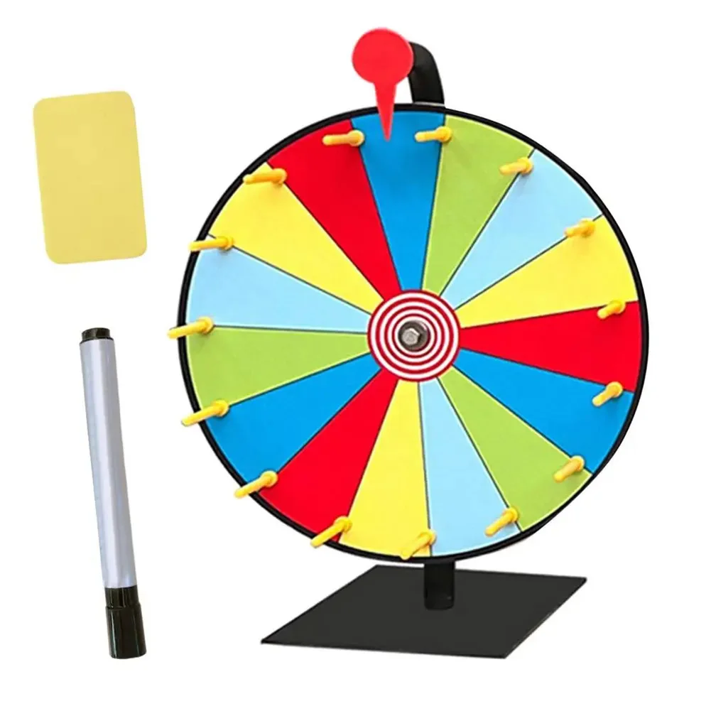 Eye Catching Design Lottery Lucky Wheel Satisfying Experience Customizable Options Uncontrollable Erasable Bracket Wheel
Eye Catching Design Lottery Lucky Wheel Satisfying Experience Customizable Options Uncontrollable Erasable Bracket Wheel