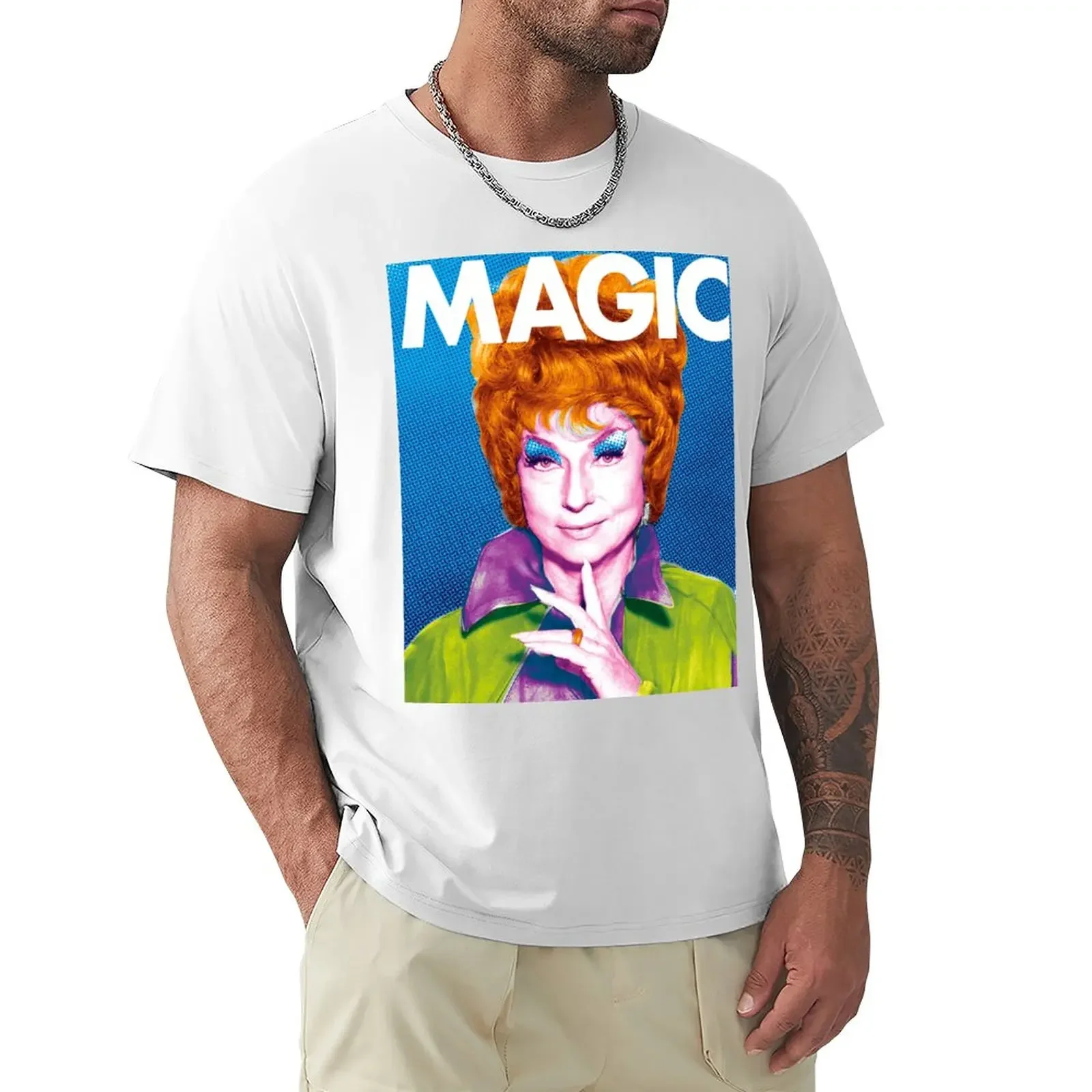 Endora MAGIC from BEWITCHED Pop Art T-Shirt anime clothes graphics Short sleeve tee men
Endora MAGIC from BEWITCHED Pop Art T-Shirt anime clothes graphics Short sleeve tee men