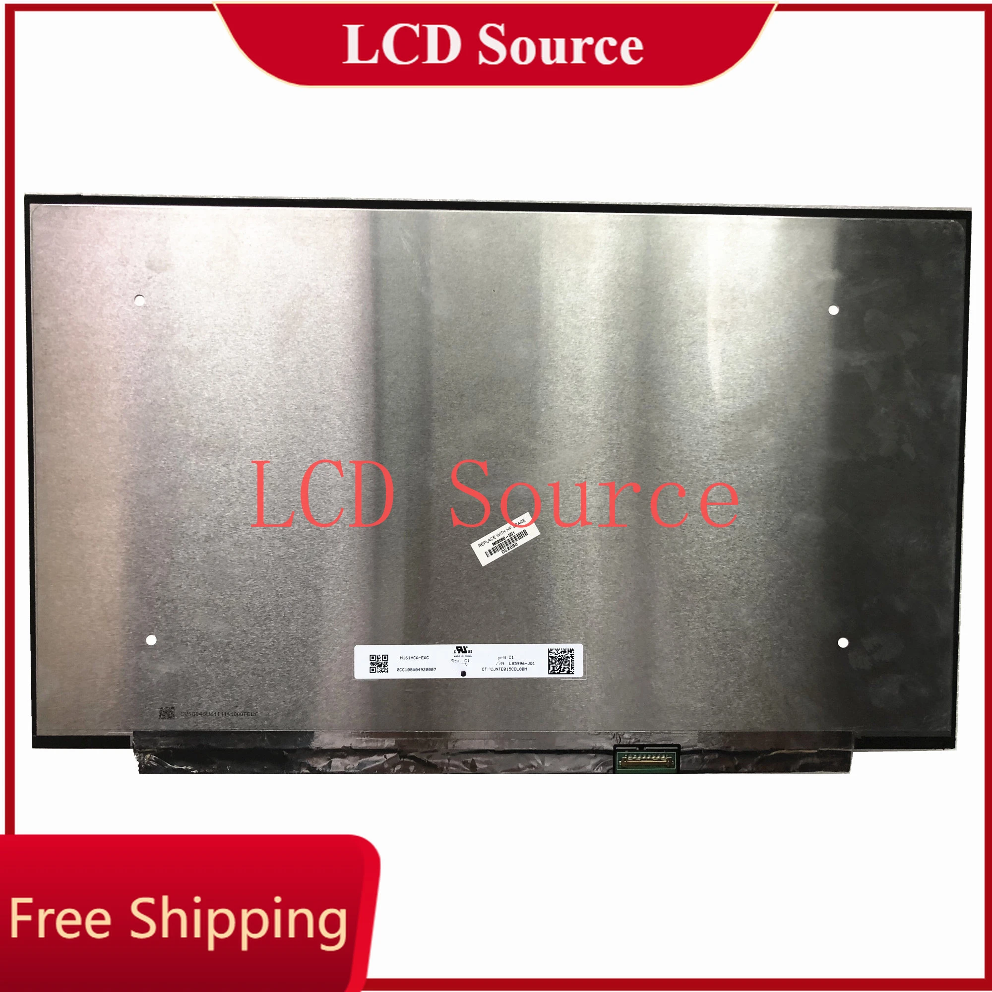 N161HCA-EAC Rev C1 fit NV161FHM-N41 NV161FHM N41 N61 N161HCA-EA2 EA3 1920*1080 EDP 30 Pins IPS 16.1''Laptop LCD Screen
N161HCA-EAC Rev C1 fit NV161FHM-N41 NV161FHM N41 N61 N161HCA-EA2 EA3 1920*1080 EDP 30 Pins IPS 16.1''Laptop LCD Screen