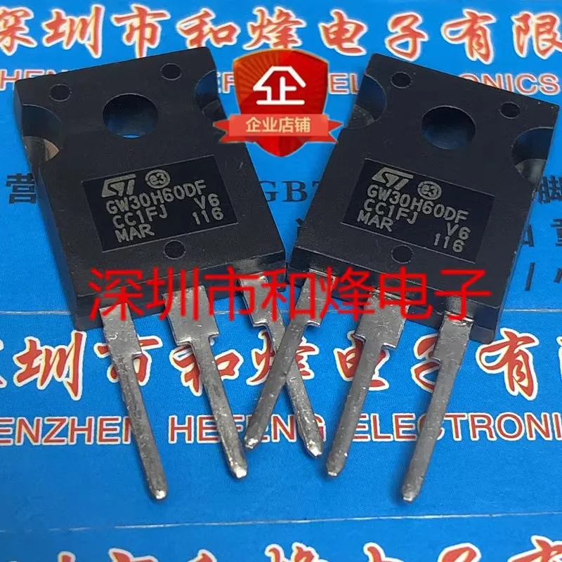 5 шт. GW30H60DF STGW30H60DF TO-247, 600 В, 30 А, абсолютно новые искусства, можно купить напрямую
5 шт. GW30H60DF STGW30H60DF TO-247, 600 В, 30 А, абсолютно новые искусства, можно купить напрямую