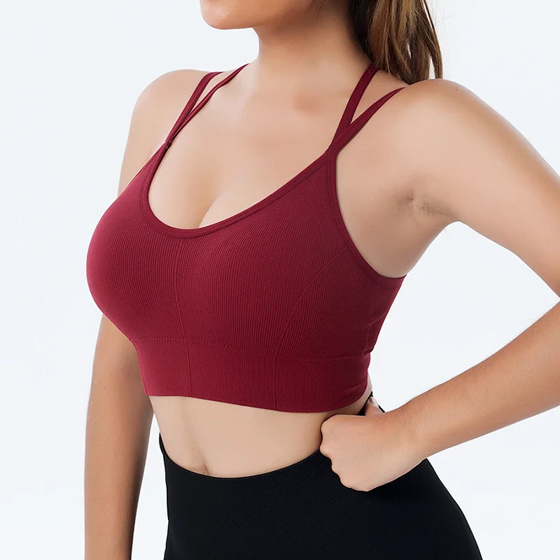 Спортивный бюстгальтер для фитнеса, Женский противоударный Привлекательный бюстгальтер высокой интенсивности для йоги, Бралетт, жилет для бега, тренажерного зала, хлопковое нижнее белье, модное красивое нижнее белье
Спортивный бюстгальтер для фитнеса, Женский противоударный Привлекательный бюстгальтер высокой интенсивности для йоги, Бралетт, жилет для бега, тренажерного зала, хлопковое нижнее белье, модное красивое нижнее белье
